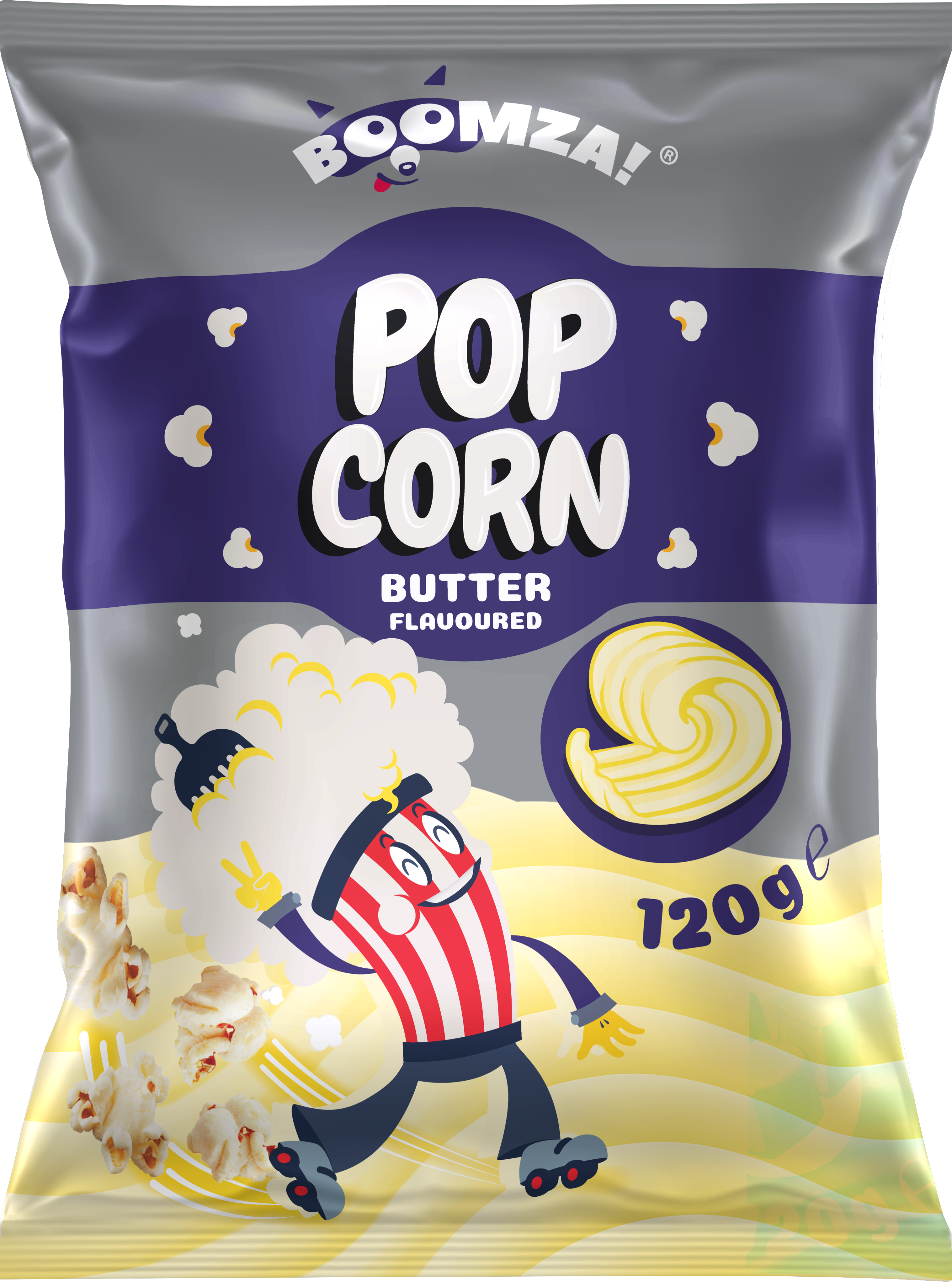 Popcorn cu unt Boomza 120gr 